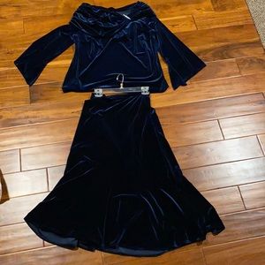 Velvet wedding set size 2 X